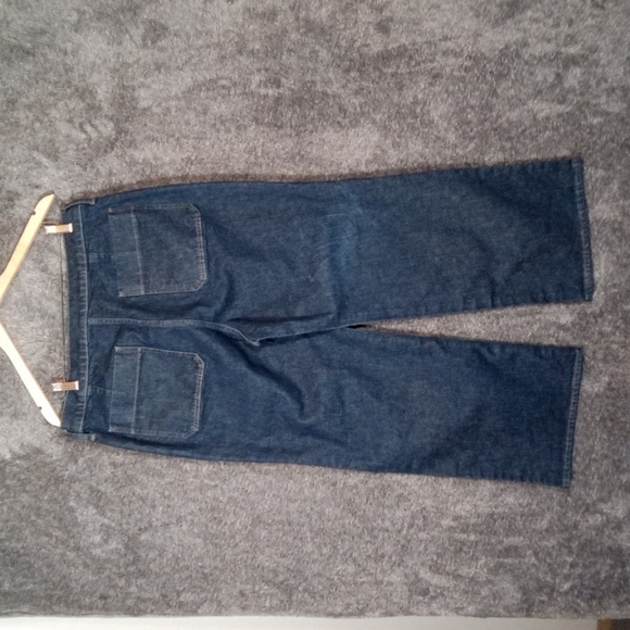 J.Crew Wide Leg Sailor Jean All Day Stetch Women 32 Cropped - Picture 4 of 11